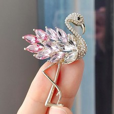 Spilla fenicottero rosa regalo