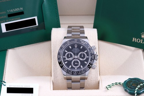 Rolex daytona black dial - daytona,