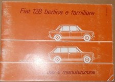 TECNICA_MOTORI_AUTOMOBILI_UTILE LIBRETTO D'USO E MANUNTENZIONE_D'EPOCA_FIAT 128