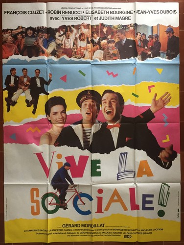 Affiche vive sociale robin - vive,