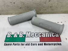 COPPIA MANOPOLE BIANCHI AQUILOTTO GRIGIE DIAM. 22 / 24 MM (HB520)