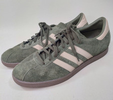 Adidas Tobacco Scarpe da Ginnastica Uomo Scamosciate UK 9 / EU 44 – Verde Retro Casual Low-Tops