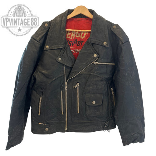 Giacca motociclista vintage