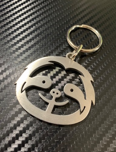 Sloth keyring keychain key fob - sloth,