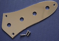 . Fender Geddy Lee Jazz Bass Chrome PIASTRA DI CONTROLLO e viti, parte chitarra