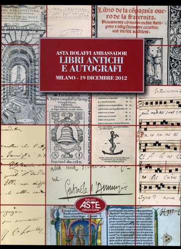 Asta bolaffi ambassador libri - bolaffi,