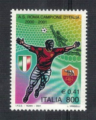 Roma scudetto campionato 2000 - roma,
