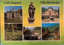 Cartolina Valsanzibio Galzignano Terme Padova Villa Barbarigo viaggiata