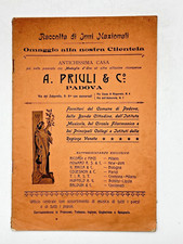 RACCOLTA DI INNI NAZIONALI Spartito A. Priuli Padova Ferro China Bisleri