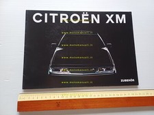 Citroen XM 1991-92 depliant 24 pagine TEDESCO originale