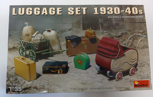 Miniart 35582 set bagagli - miniart,