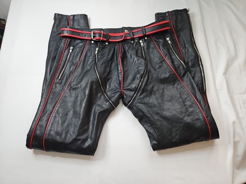 Pantaloni pelle moto - , corsa