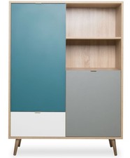 Madia alta 139 cm multicolore
