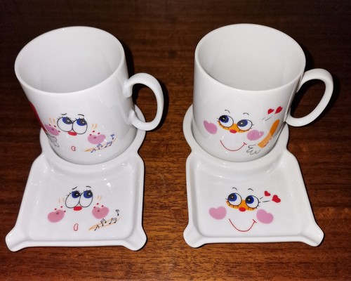 Set tazze con - 2, manico