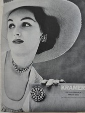 1953 Kramer Collana Orecchini