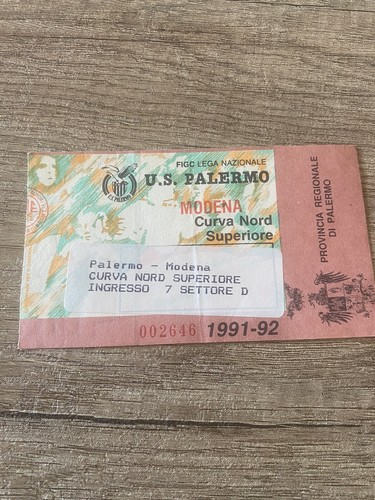Palermo modena 1991 1992 - palermo-modena, 1991/1992
