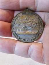 medaglia tunnel traforo Monte Bianco 1965 66mm