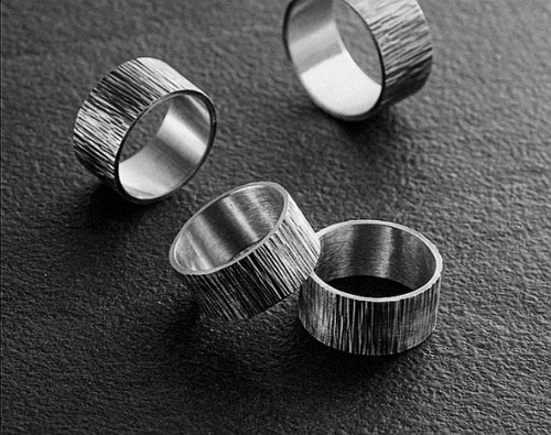 Anello martellato artigianale - anello,