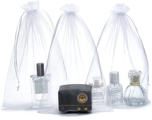 Pezzi sacchetti organza con - 25,