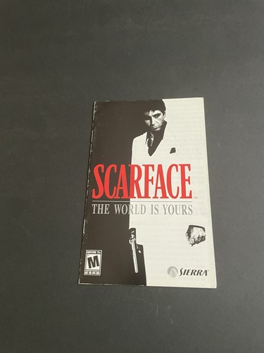 Scarface ps2 solo manuale - ps2,