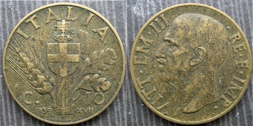 Italy centesimi 1939 - ,