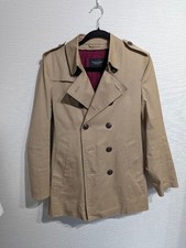 Trench coat uomo Black Label Burberry M beige doppiopetto #EK AAA