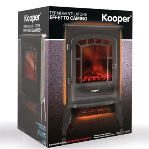 Kooper caminetto elettrico - caminetto,