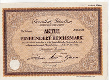 Rosenthal-Porcelain AG, Self