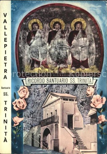 Vallepietra santuario - vallepietra,