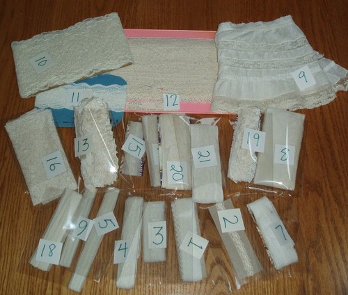 Vintage pizzo orlo - (antico), da