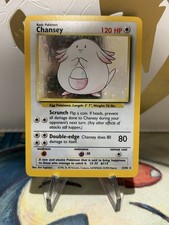 Chansey 102 pokemon base set - chansey, 3/102