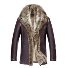 Cappotto giacca pelle collo
