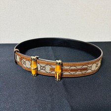 Gucci cintura in tela bambù