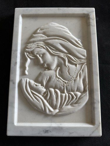 Bassorilievo madonna con - bassorilievo,
