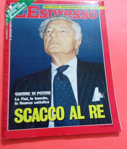 Espresso 1989 scacco - l'espresso,