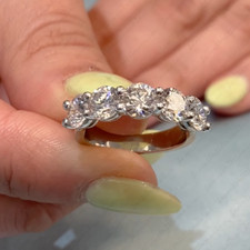 2.85 Ct Round Moissanite