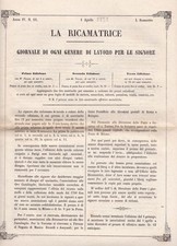 Ricamatrice giornale di - giornale,