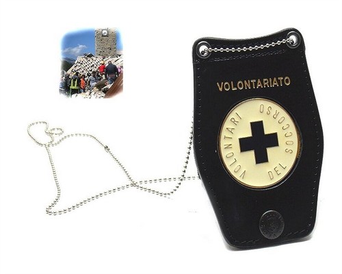 Porta placca vega - a, collana