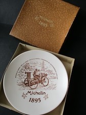 MICHELIN 1895 posacenere pubblicitario targa insegna anni '60 con scatola 