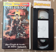Z MEN VHS Playtime box bianco originale con M. Gibson J.P. Law rara BUONO STATO
