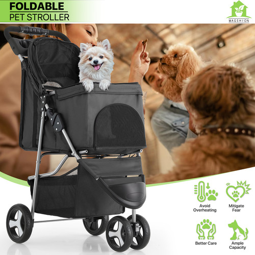 Passeggino per cani - per, pieghevole