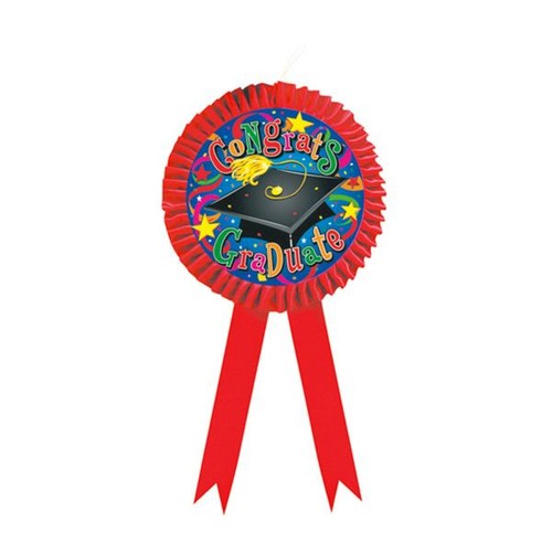 Coccarda laurea raso da - coccarda,