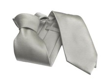 CRAVATTA GRIGIO PERLA  offerta