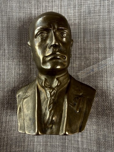 Busto mussolini fascismo - busto,