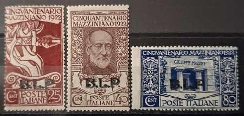 Mazzini regno italia blp - mazzini, 1922