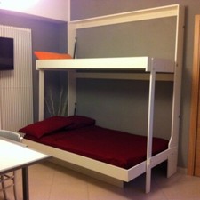 Letto a castello triplo,LETTO MATRIMONIALE E SINGOLO A CASTELLO