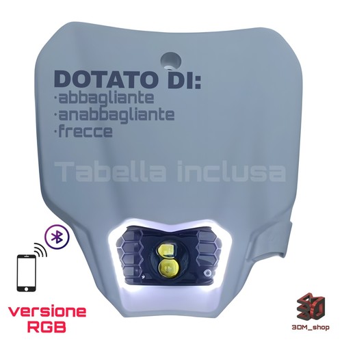 Mascherina piatta racing - tm,