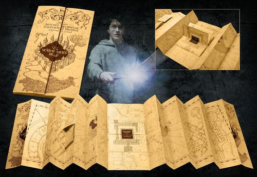 Harry potter replica - replica, mappa