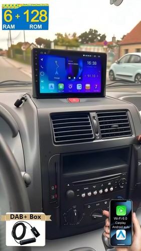 Radio carplay 128g dab - radio,