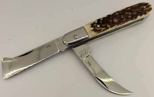 Coltello artigianale innesto
